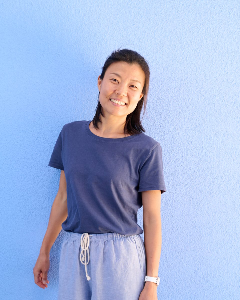 Portrait de Jihyun Lee, professeure de Viniyoga.